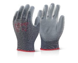 ST GREY PU GLOVE